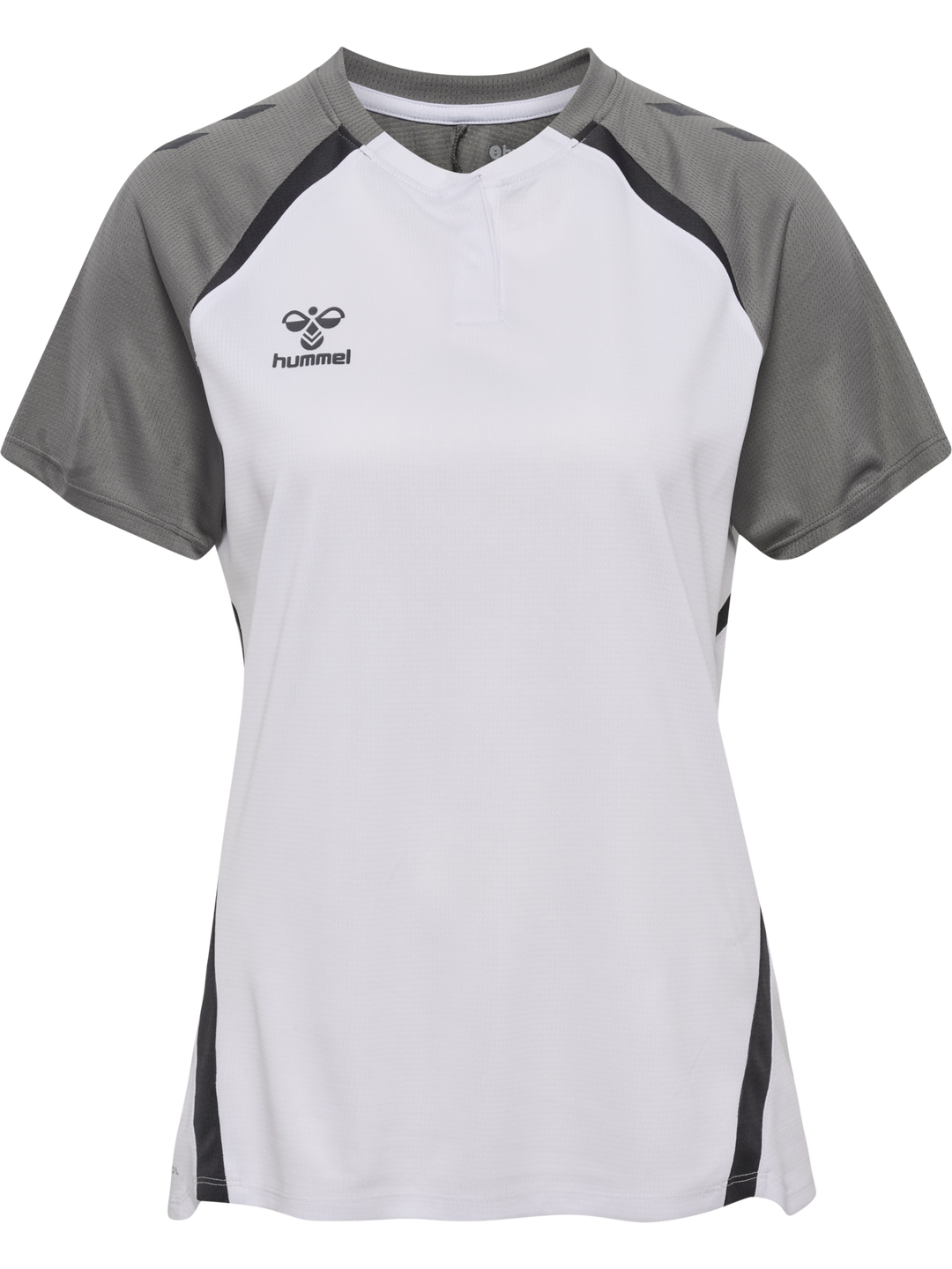 Hummel Hmllead 2.0 Polo Woman - white/steel gray