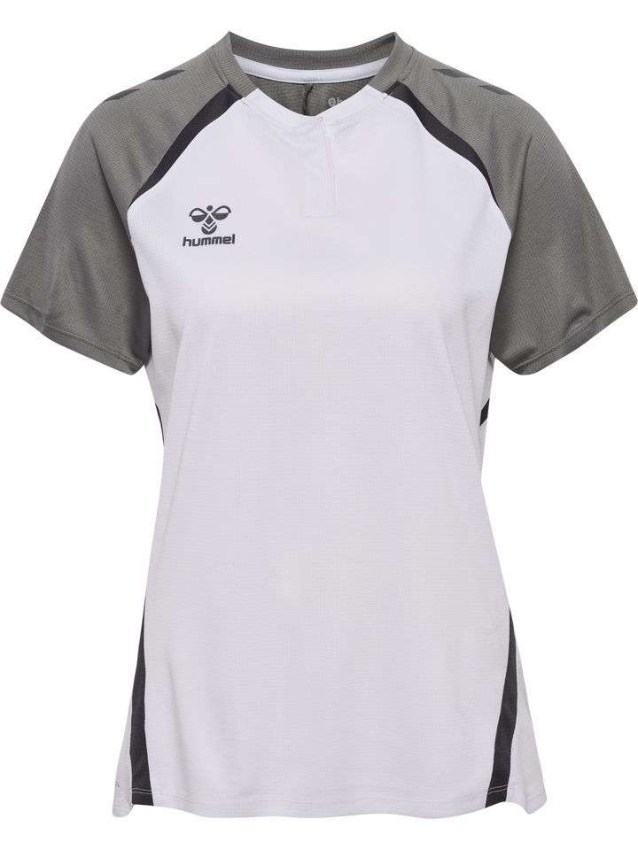 Hummel Hmllead 2.0 Polo Woman - white/steel gray