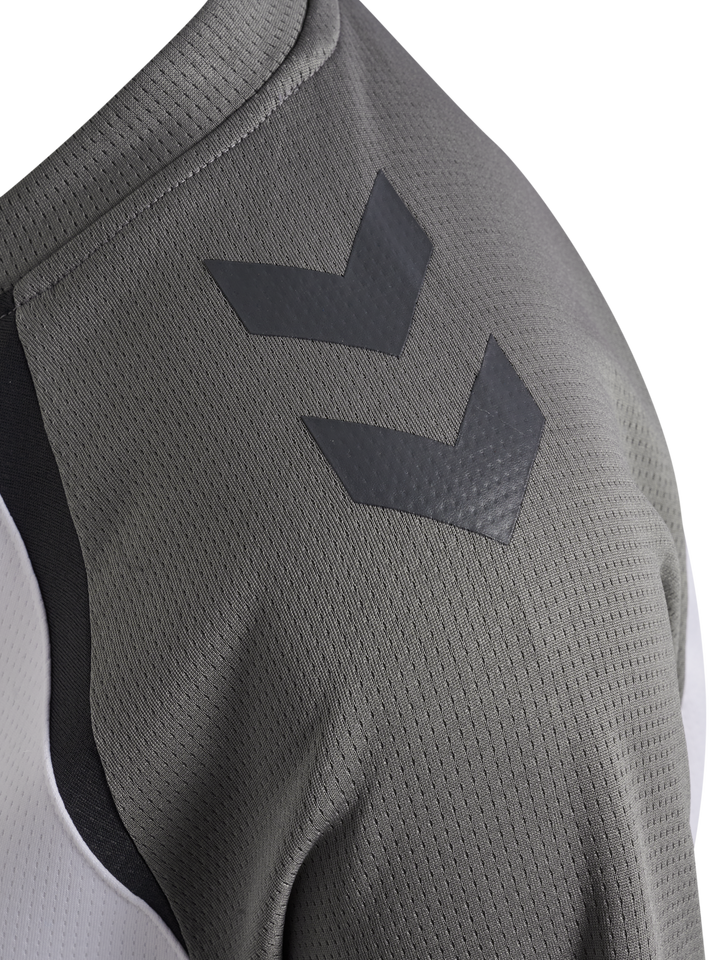 Hummel Hmllead 2.0 Polo Woman - white/steel gray