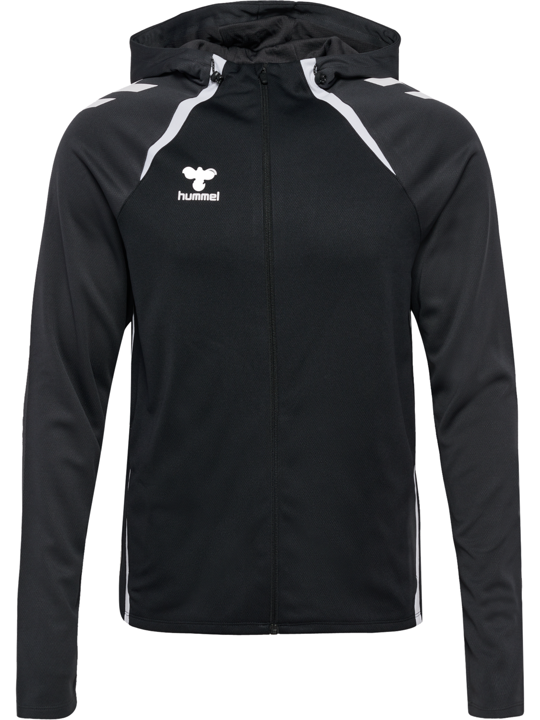 Hummel Hmllead 2.0 Zip Hoodie - black/asphalt