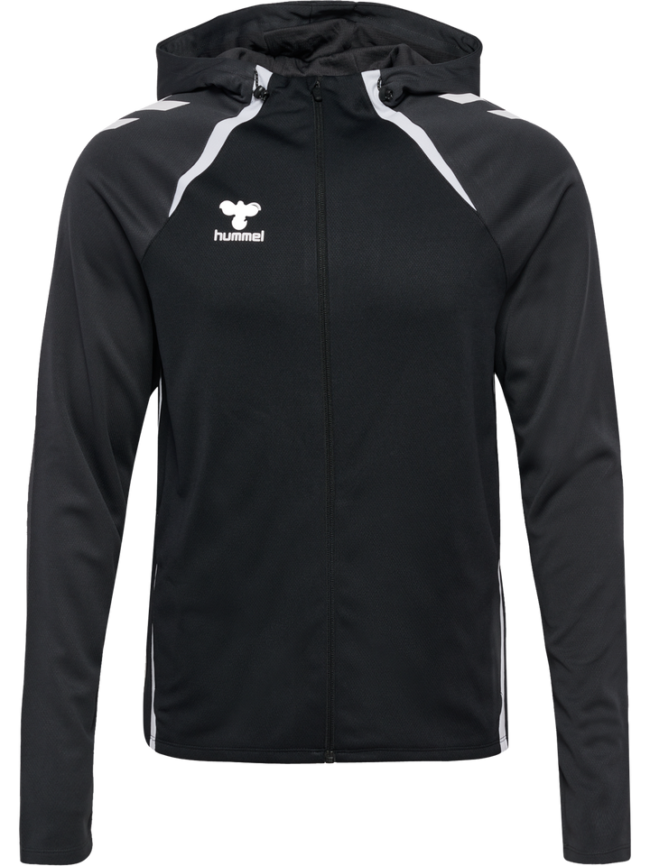 Hummel Hmllead 2.0 Zip Hoodie - black/asphalt