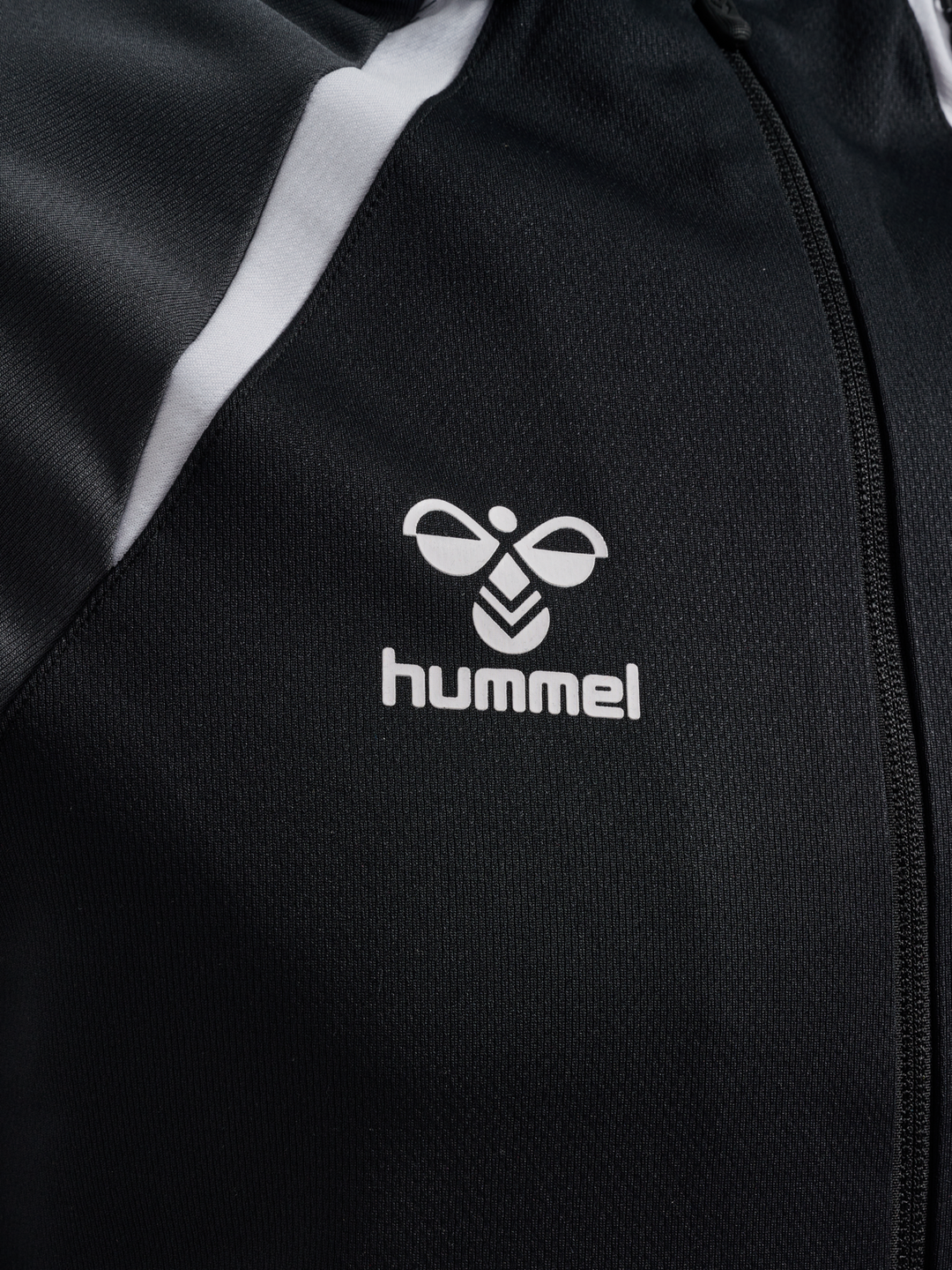 Hummel Hmllead 2.0 Zip Hoodie - black/asphalt
