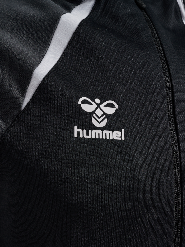 Hummel Hmllead 2.0 Zip Hoodie - black/asphalt