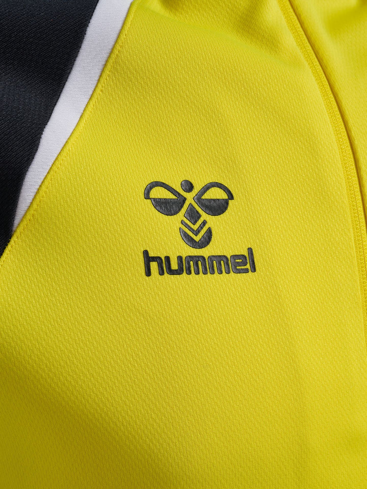 Hummel hmlLEAD 2.0 ZIP HOODIE - BLAZING YELLOW/BLACK