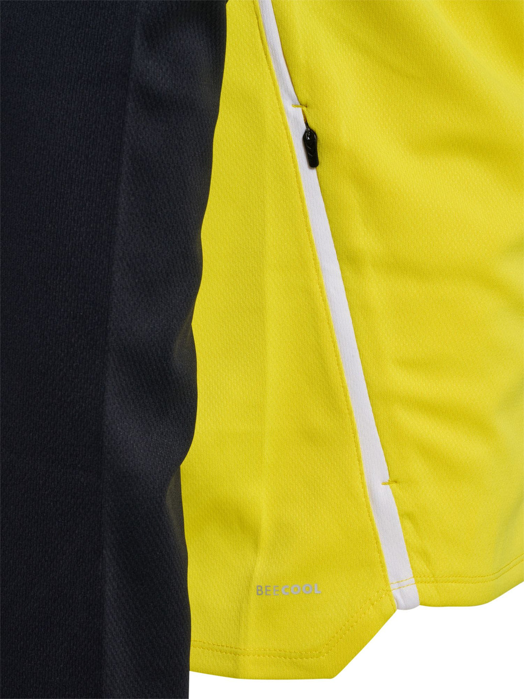 Hummel hmlLEAD 2.0 ZIP HOODIE - BLAZING YELLOW/BLACK