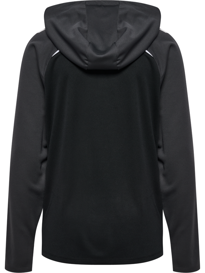Hummel Hmllead 2.0 Zip Hoodie Woman - black/asphalt
