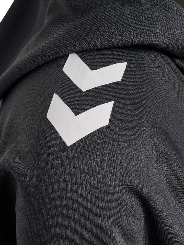 Hummel Hmllead 2.0 Zip Hoodie Woman - black/asphalt