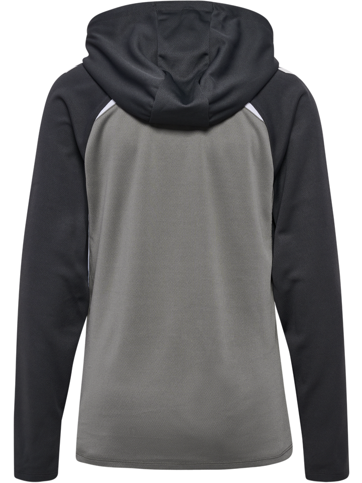 Hummel Hmllead 2.0 Zip Hoodie Woman - steel gray/asphalt