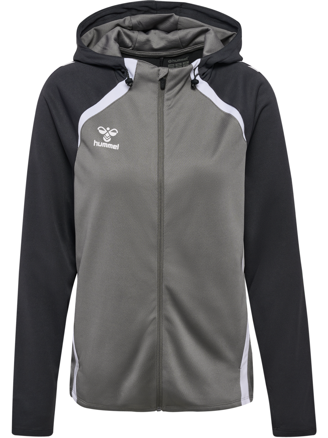 Hummel Hmllead 2.0 Zip Hoodie Woman - steel gray/asphalt