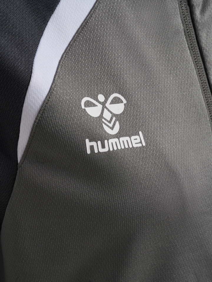Hummel Hmllead 2.0 Zip Hoodie Woman - steel gray/asphalt