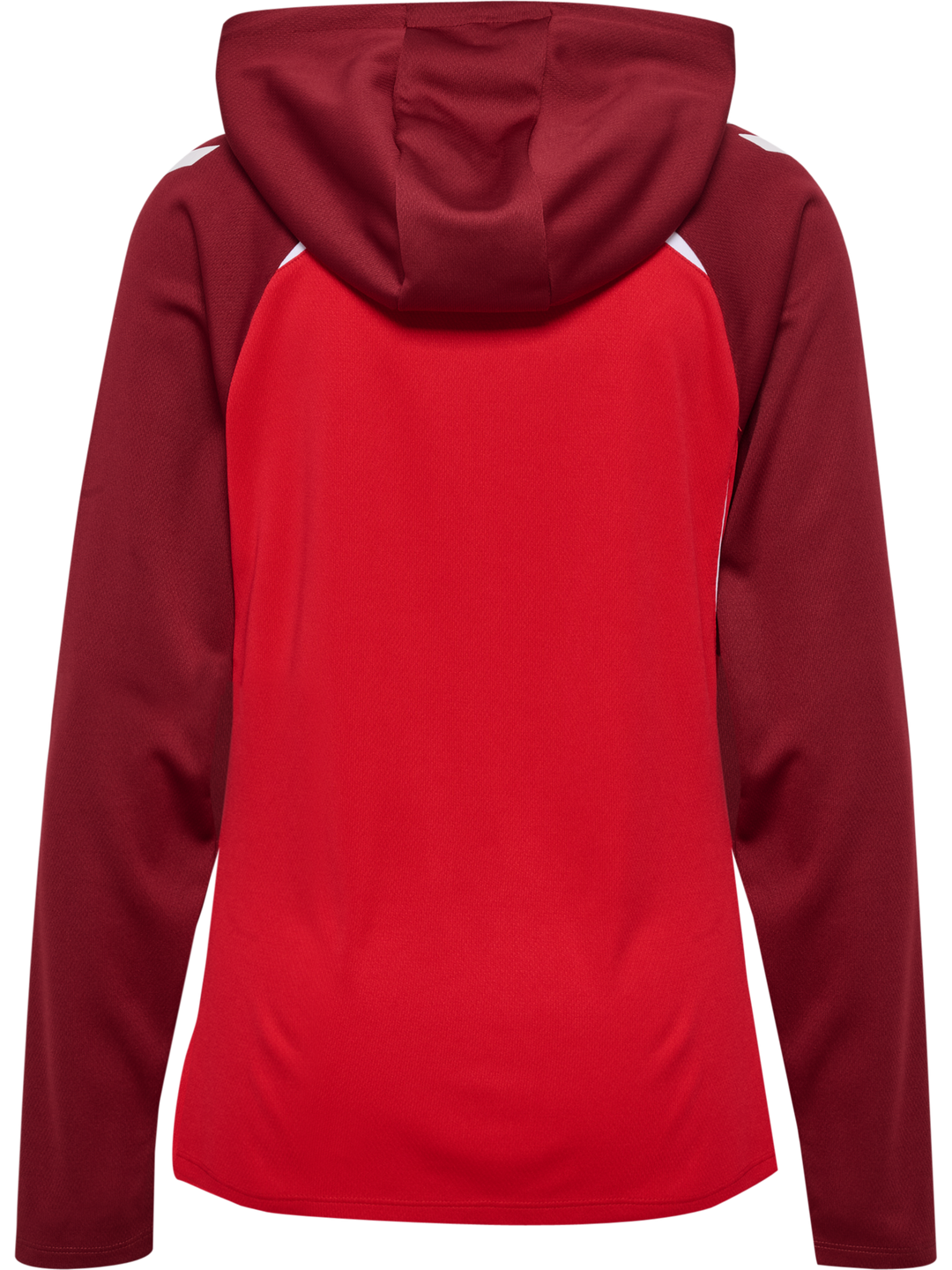 Hummel Hmllead 2.0 Zip Hoodie Woman - true red/maroon