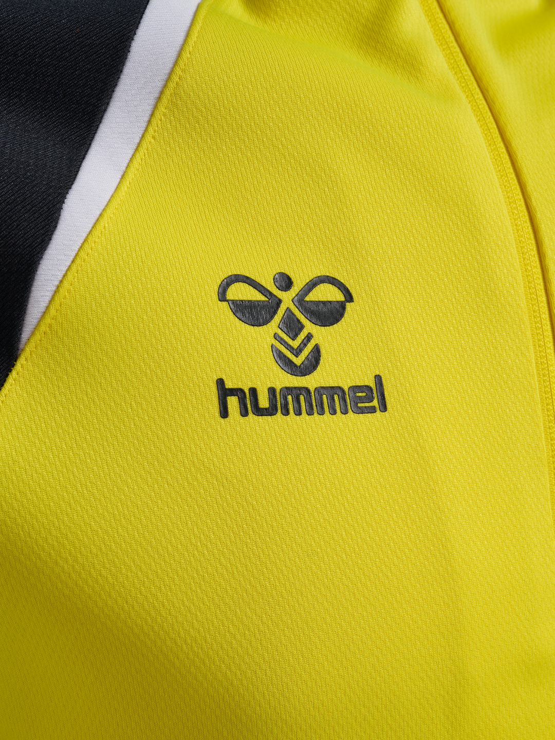 Hummel hmlLEAD 2.0 ZIP HOODIE WOMAN - BLAZING YELLOW/BLACK