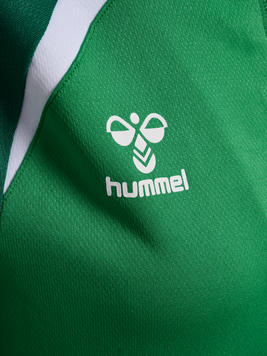 Hummel Hmllead 2.0 Zip Hoodie Woman - jelly bean/evergreen