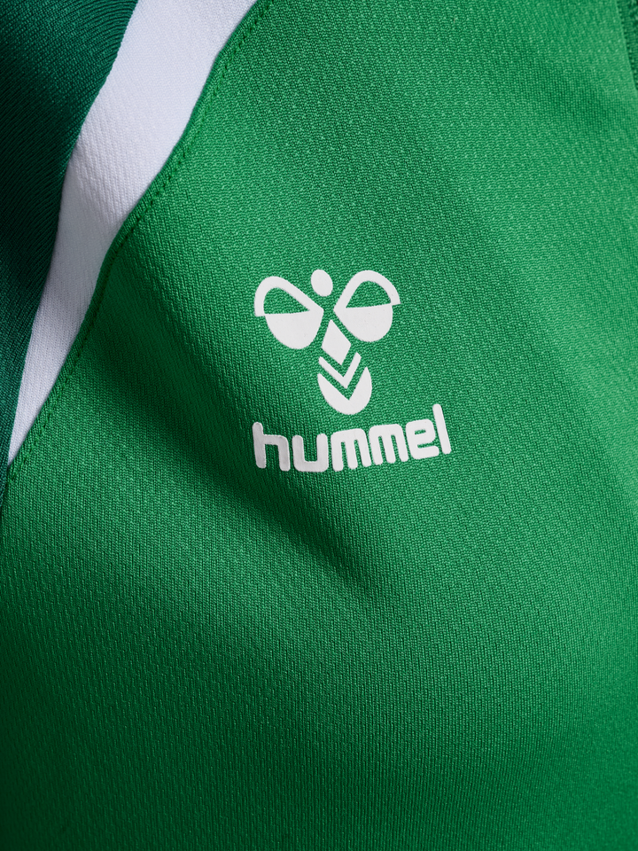Hummel Hmllead 2.0 Zip Hoodie Woman - jelly bean/evergreen