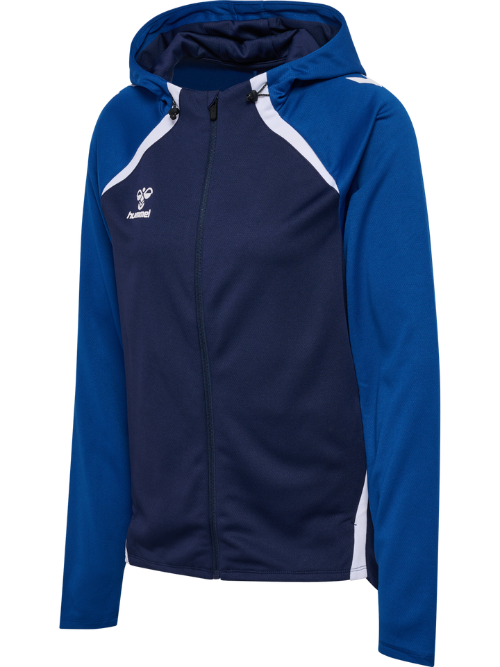 Hummel Hmllead 2.0 Zip Hoodie Woman - marine/true blue