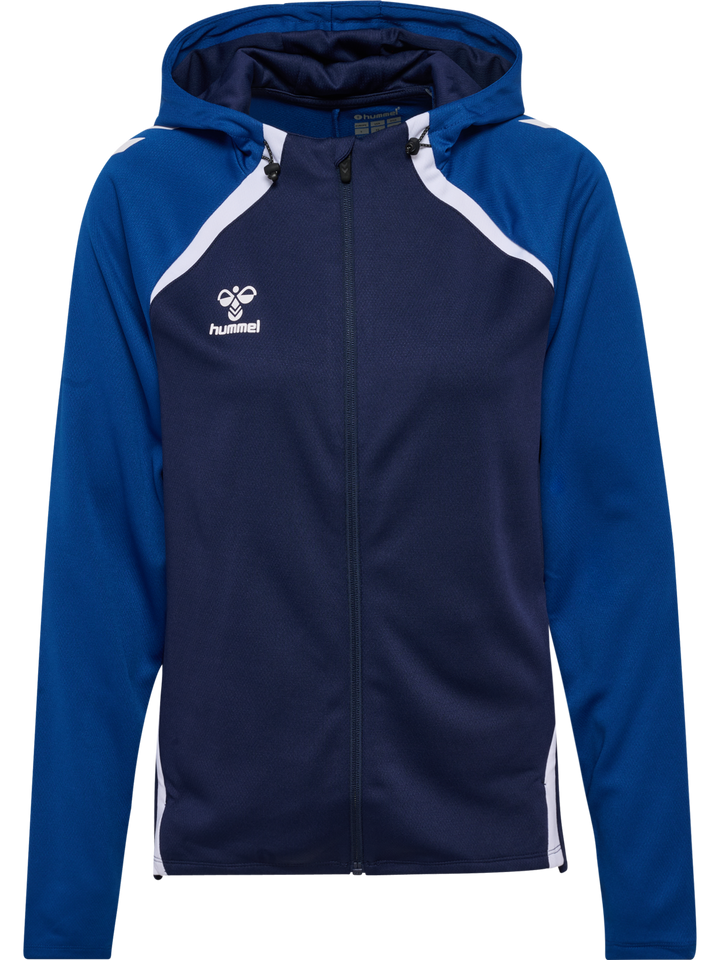 Hummel Hmllead 2.0 Zip Hoodie Woman - marine/true blue