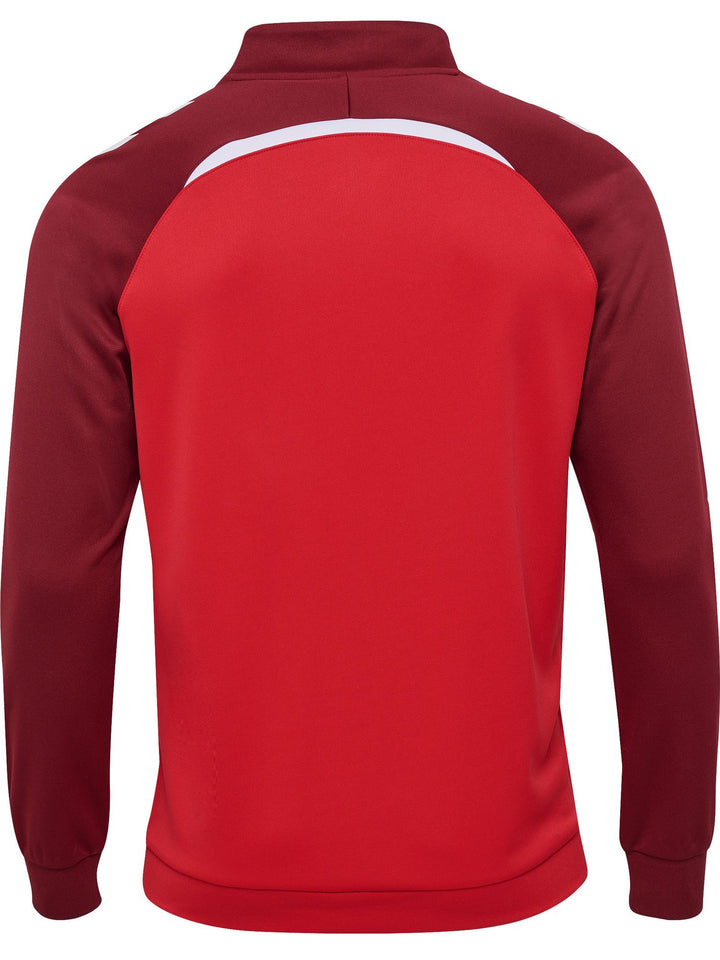 Hummel hmlLEAD 2.0 TRACK ZIP JACKET - TRUE RED/MAROON