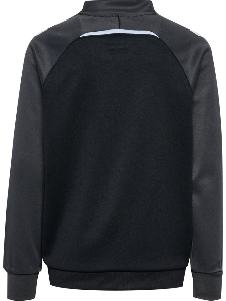 Hummel hmlLEAD 2.0 TRACK ZIP JACKET KIDS - BLACK/ASPHALT