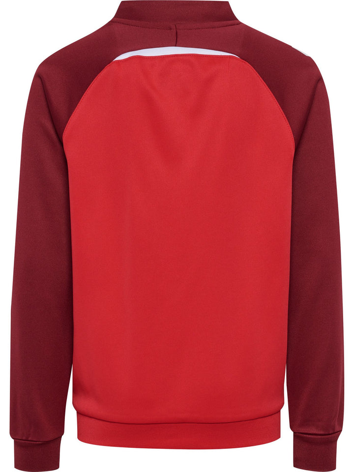 Hummel hmlLEAD 2.0 TRACK ZIP JACKET KIDS - TRUE RED/MAROON