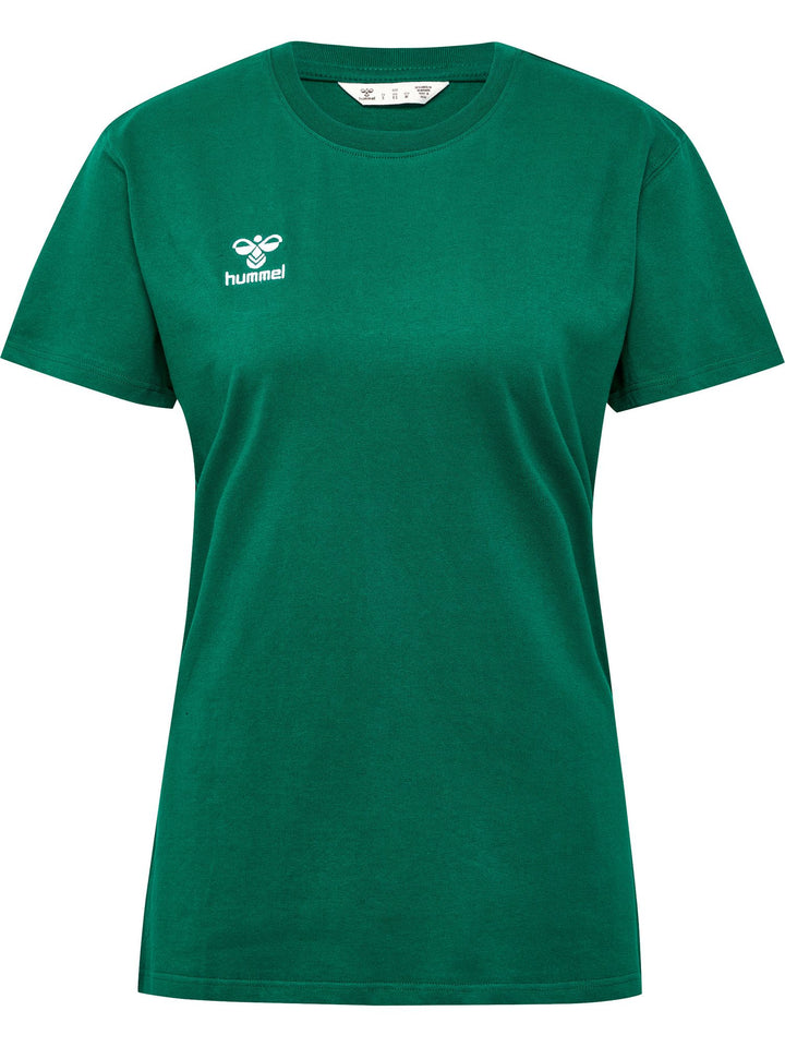 Hummel hmlGO 2.0 T-SHIRT S/S WOMAN - evergreen