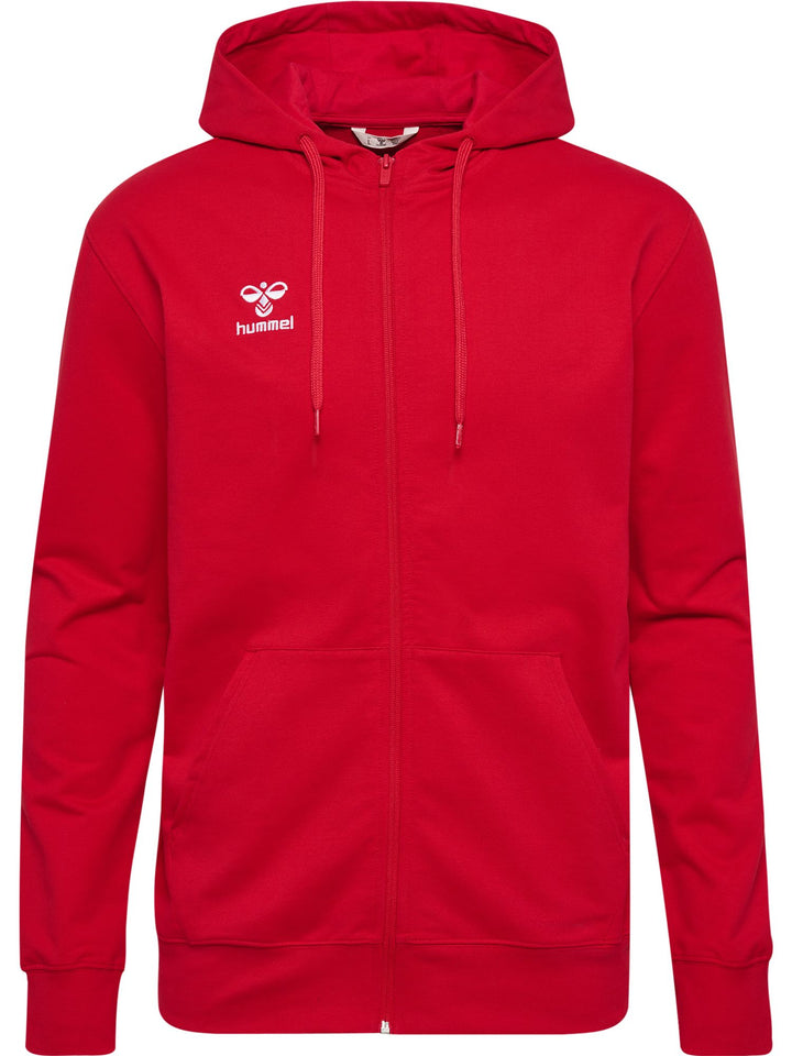 Hummel hmlGO 2.0 ZIP HOODIE - true red