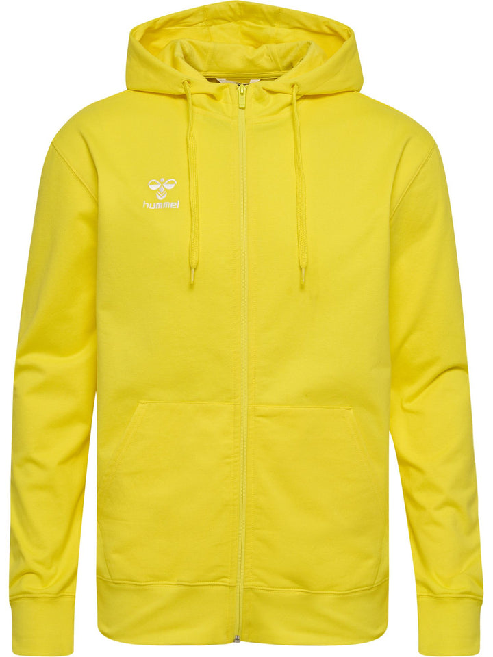 Hummel hmlGO 2.0 ZIP HOODIE - blazing yellow