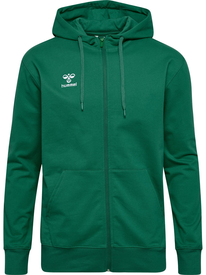 Hummel hmlGO 2.0 ZIP HOODIE - evergreen
