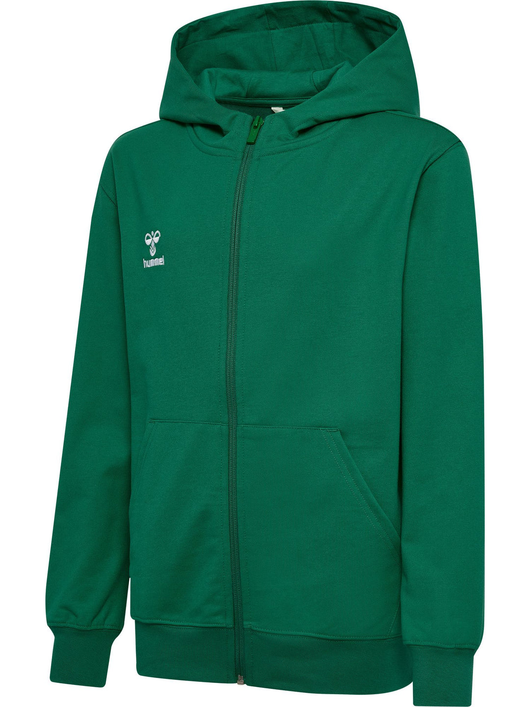 Hummel hmlGO 2.0 ZIP HOODIE KIDS - evergreen