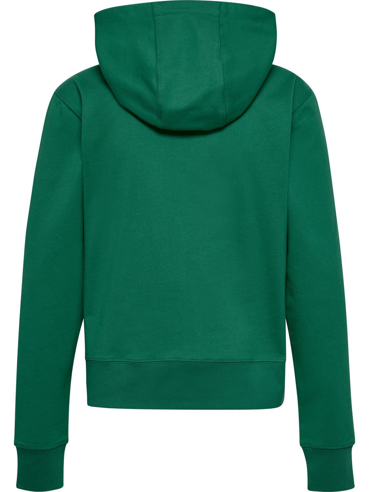 Hummel hmlGO 2.0 ZIP HOODIE WOMAN - evergreen
