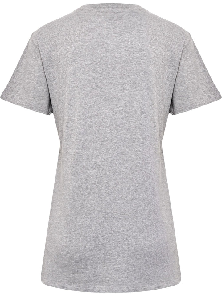 Hummel hmlGO 2.0 LOGO T-SHIRT S/S WOMAN - grey melange