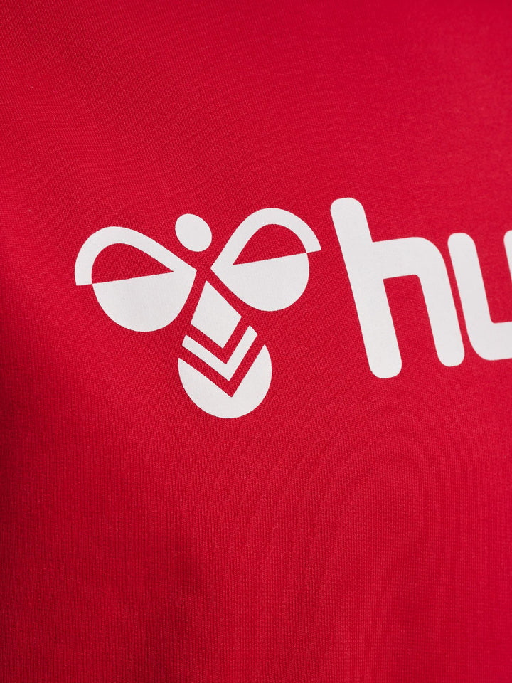 Hummel hmlGO 2.0 LOGO HOODIE - true red