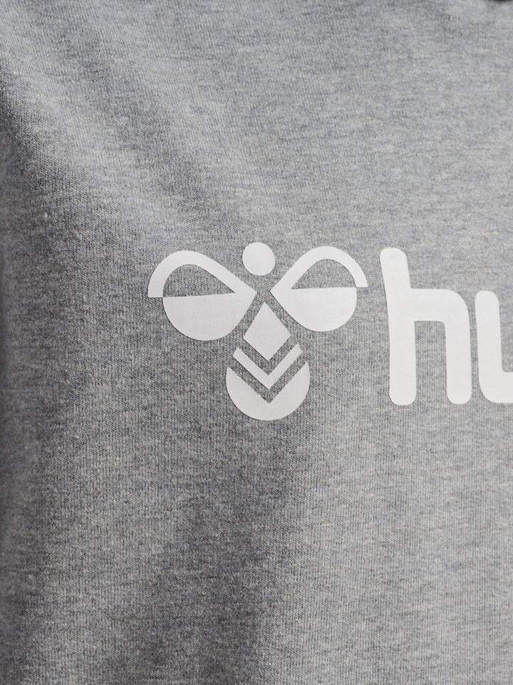 Hummel hmlGO 2.0 LOGO HOODIE KIDS - grey melange