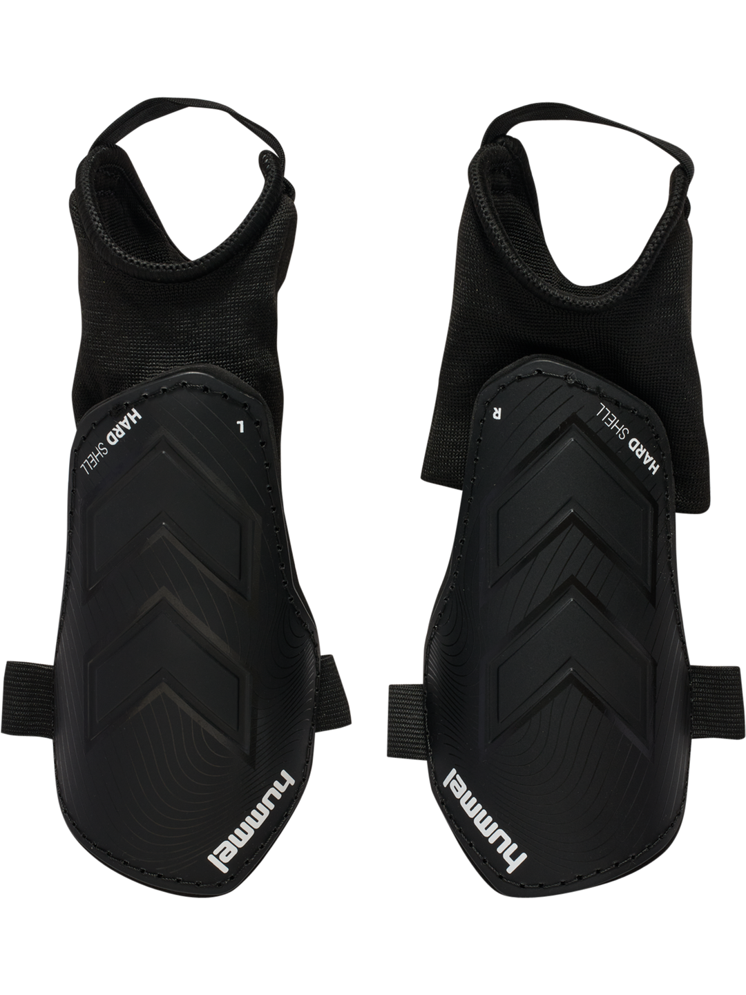Hummel Hmlshin Guards Hard Shell - black/black/white