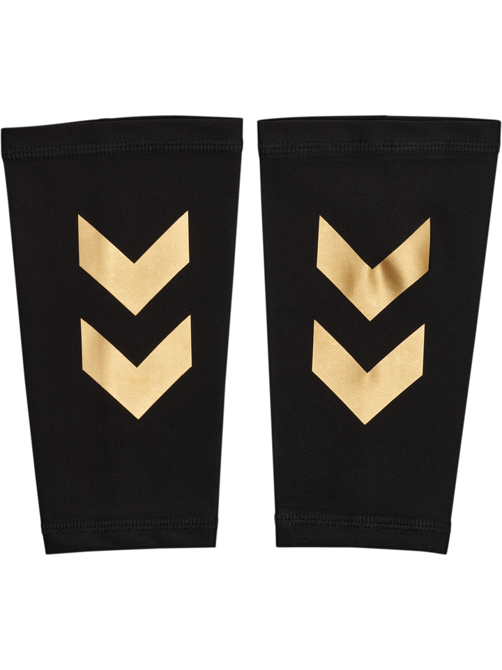 Hummel Hmlshin Guards Hyper Fit - transparent/black/gold
