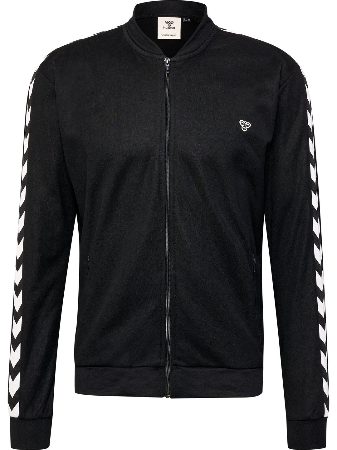 Hummel hmlARCHIVE REGULAR POLY ZIP JACKET - black
