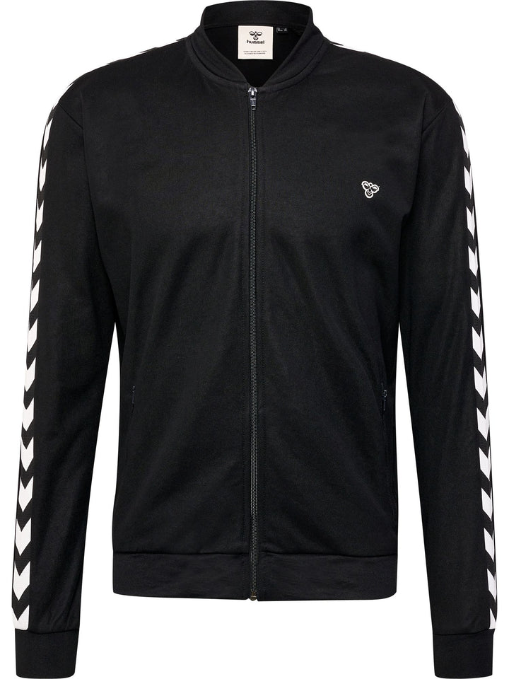 Hummel hmlARCHIVE REGULAR POLY ZIP JACKET - black