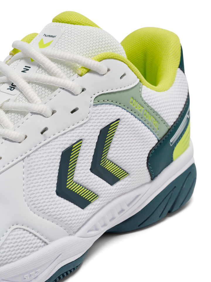 Hummel Court Control Ii - white/green/yellow