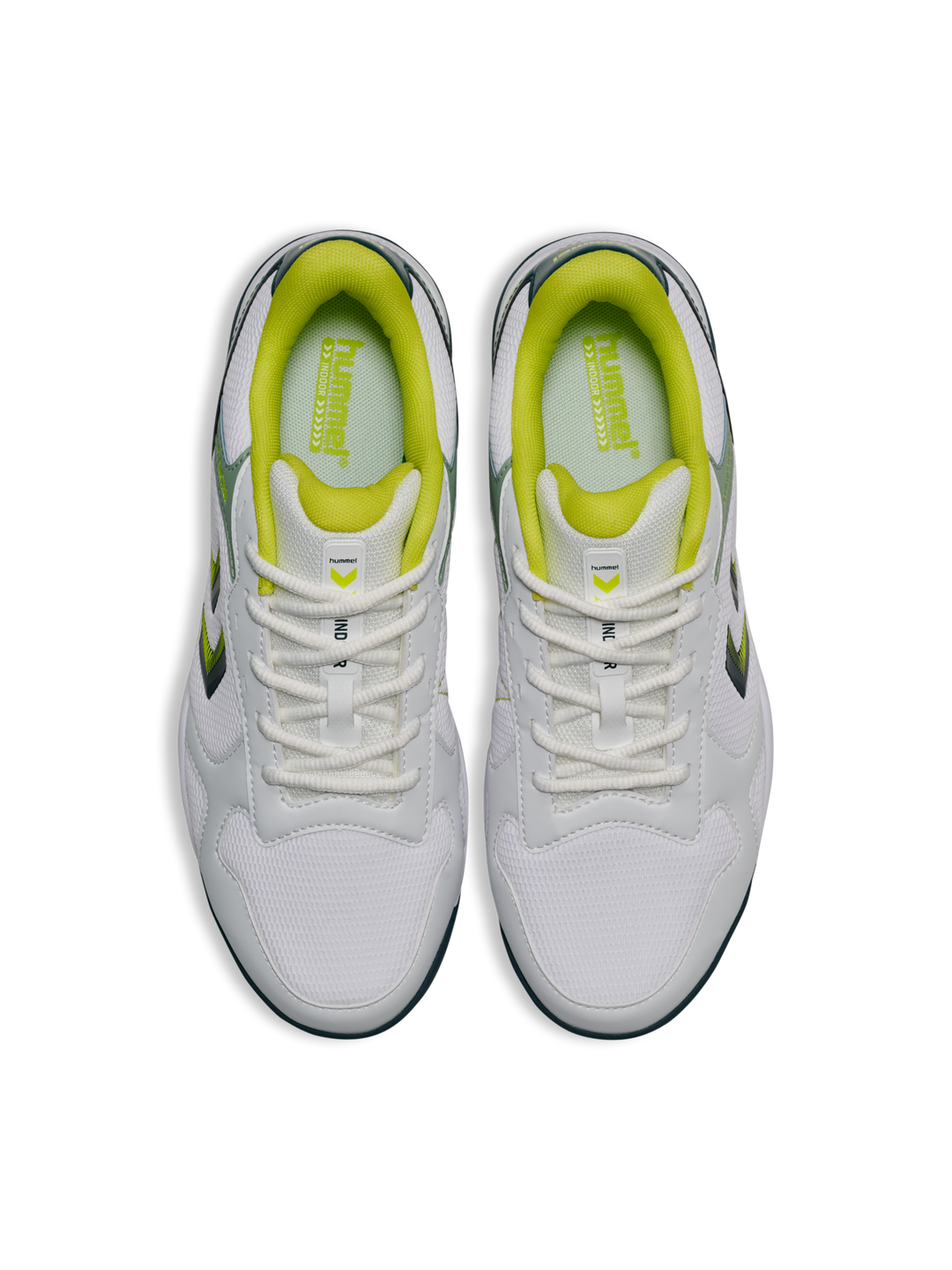 Hummel Court Control Ii - white/green/yellow
