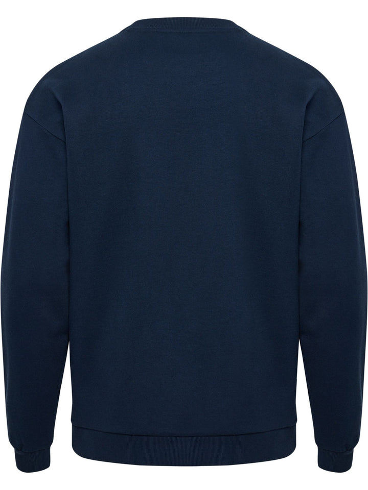 Hummel hmlLOOSE CREWNECK BEE - dress blues