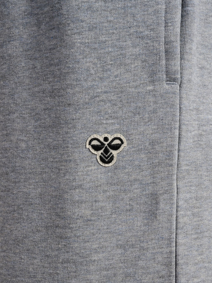 Hummel hmlREGULAR SWEATPANT BEE - grey melange