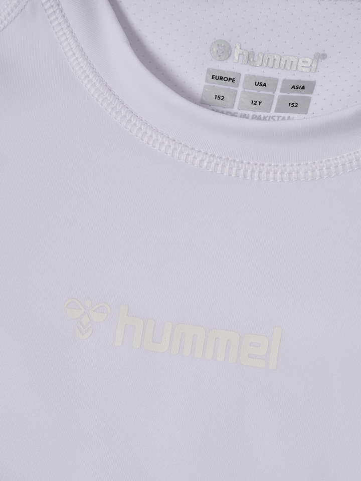 Hummel Hmlbl Performance Tee L/S Kids - white