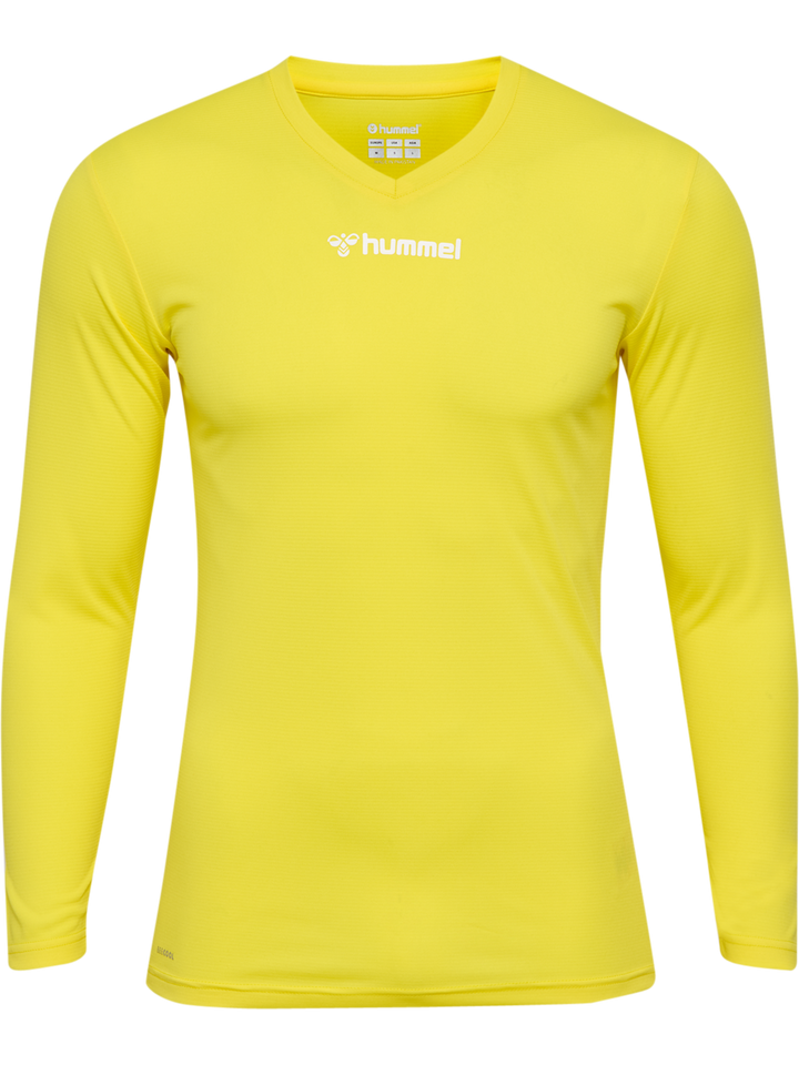 Hummel Hmlbl essential tee l/s - blazing yellow