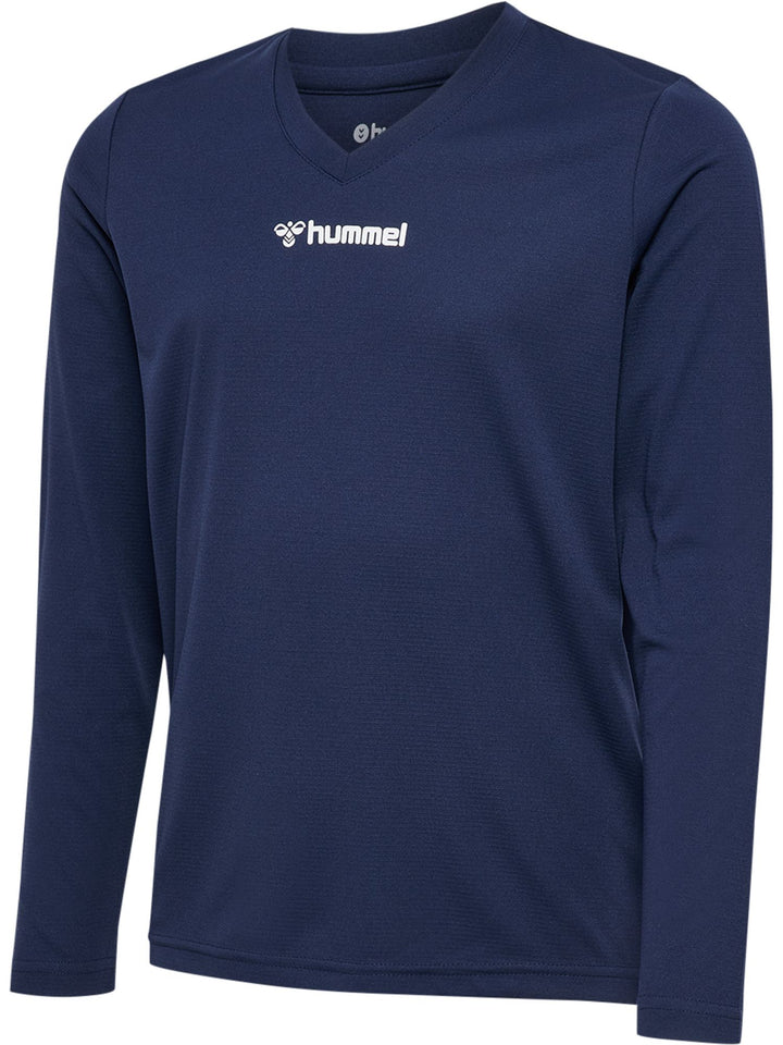 Hummel Hmlbl Essential Tee L/S Kids - marine