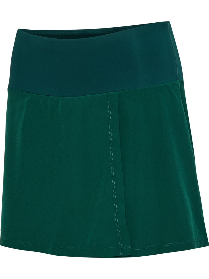 Hummel Hmlcourt mid waist pocket skirt w - rain forest