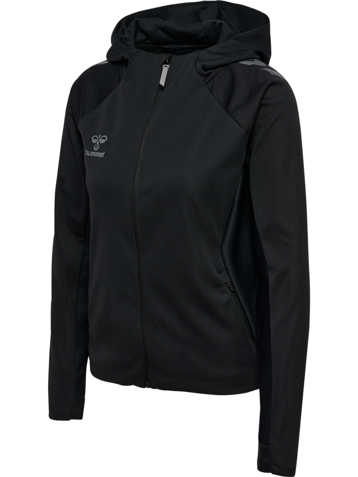 Hummel Hmlcima 2.0 Zip Hoodie Woman - black