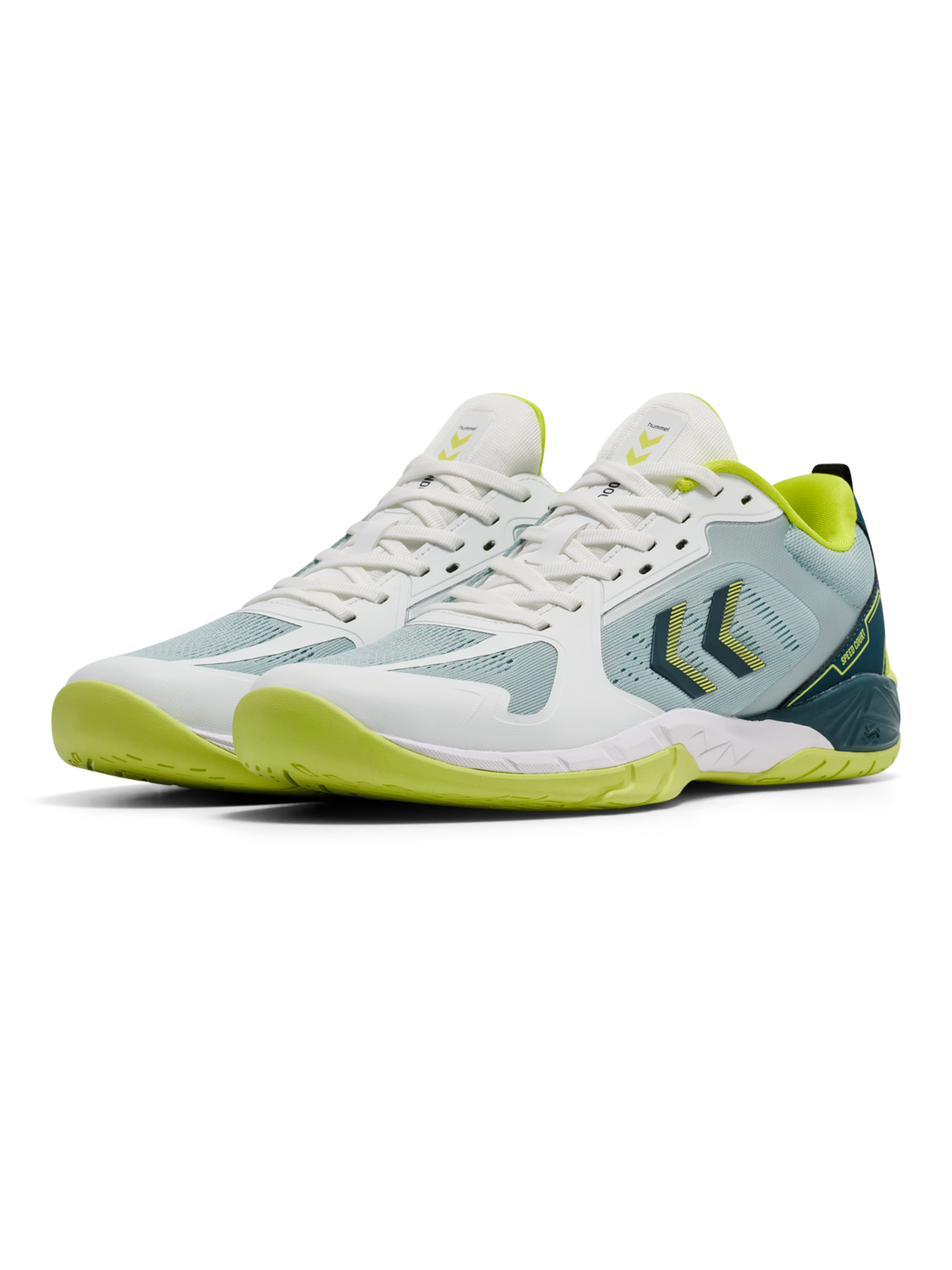 Hummel Speed Court - white/green/yellow