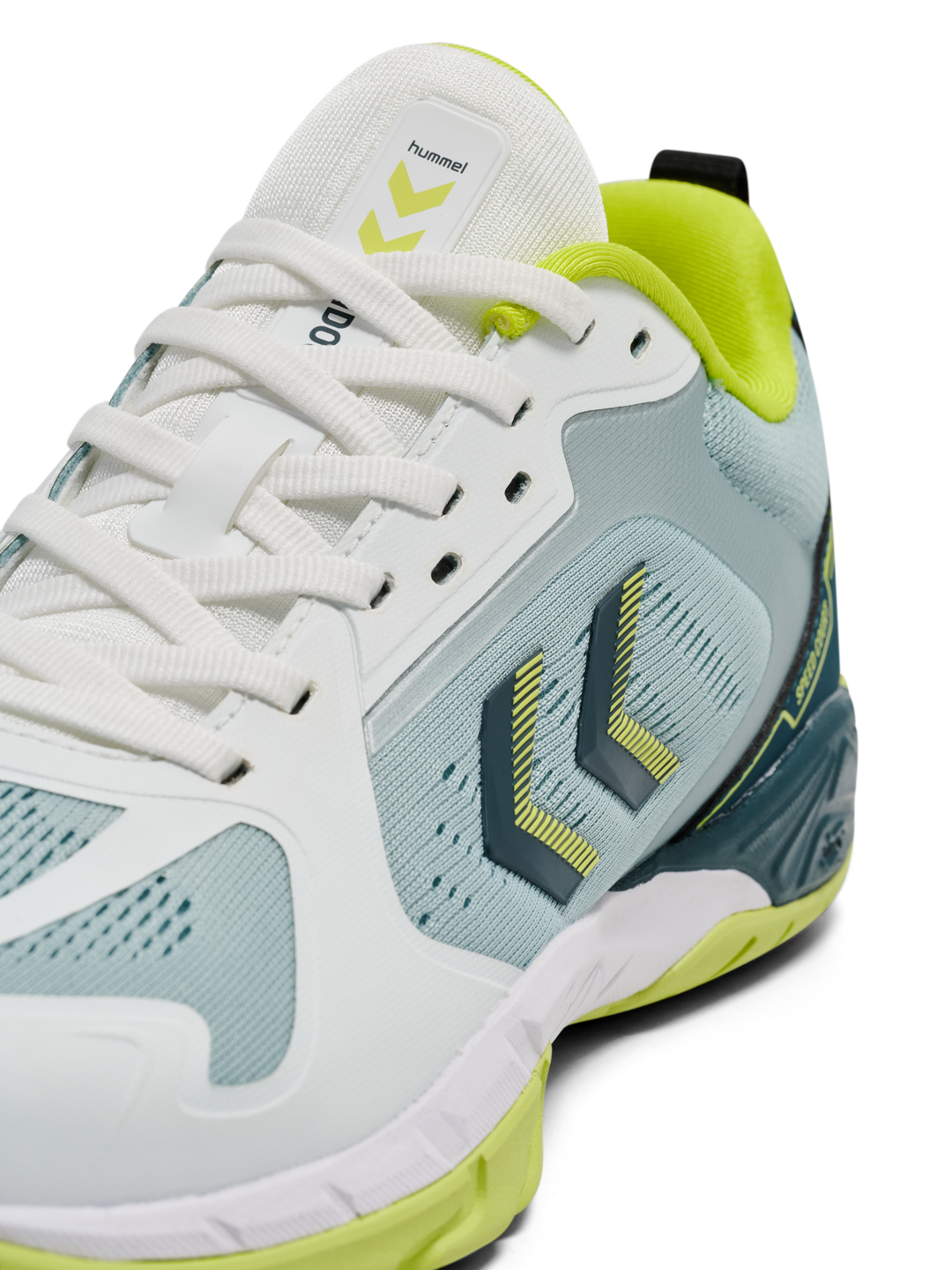 Hummel Speed Court - white/green/yellow