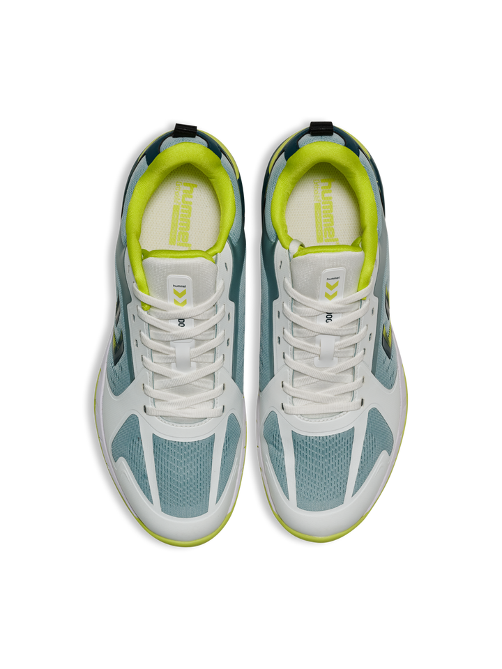 Hummel Speed Court - white/green/yellow