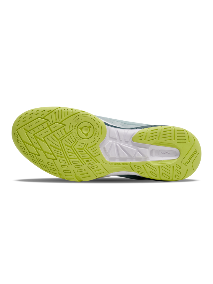 Hummel Speed Court - white/green/yellow