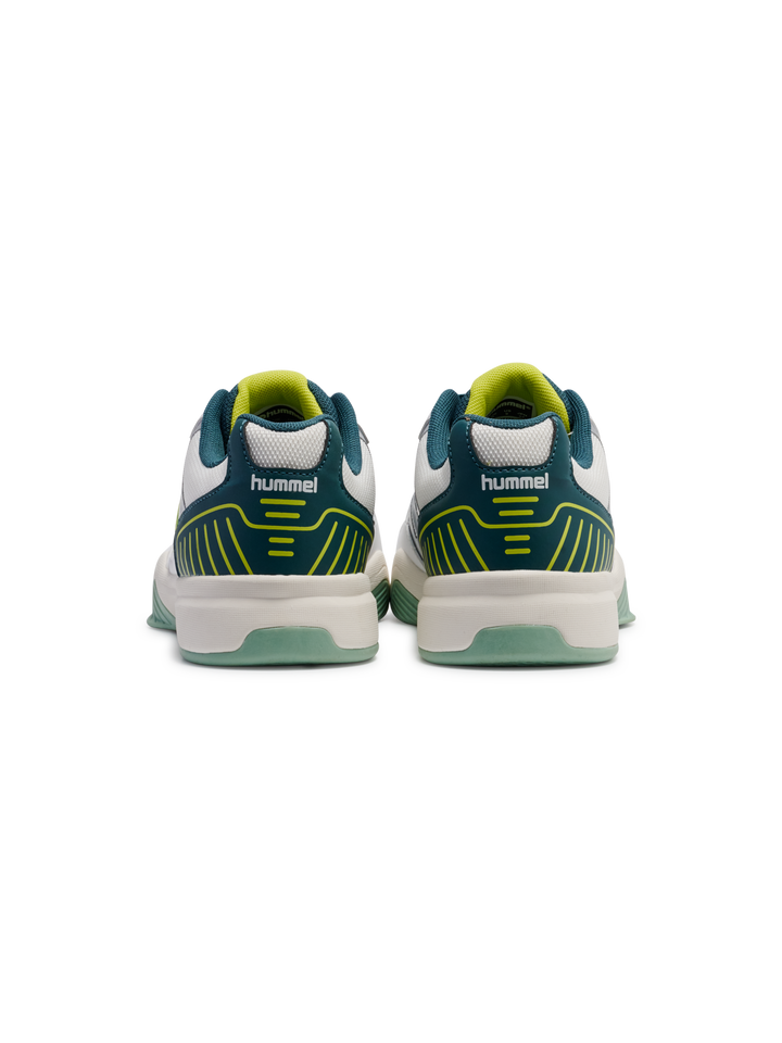 Hummel All Court - white/green/yellow